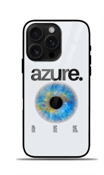 Azure Vision β iPhone 16 Pro Max Glass Case - versevogue