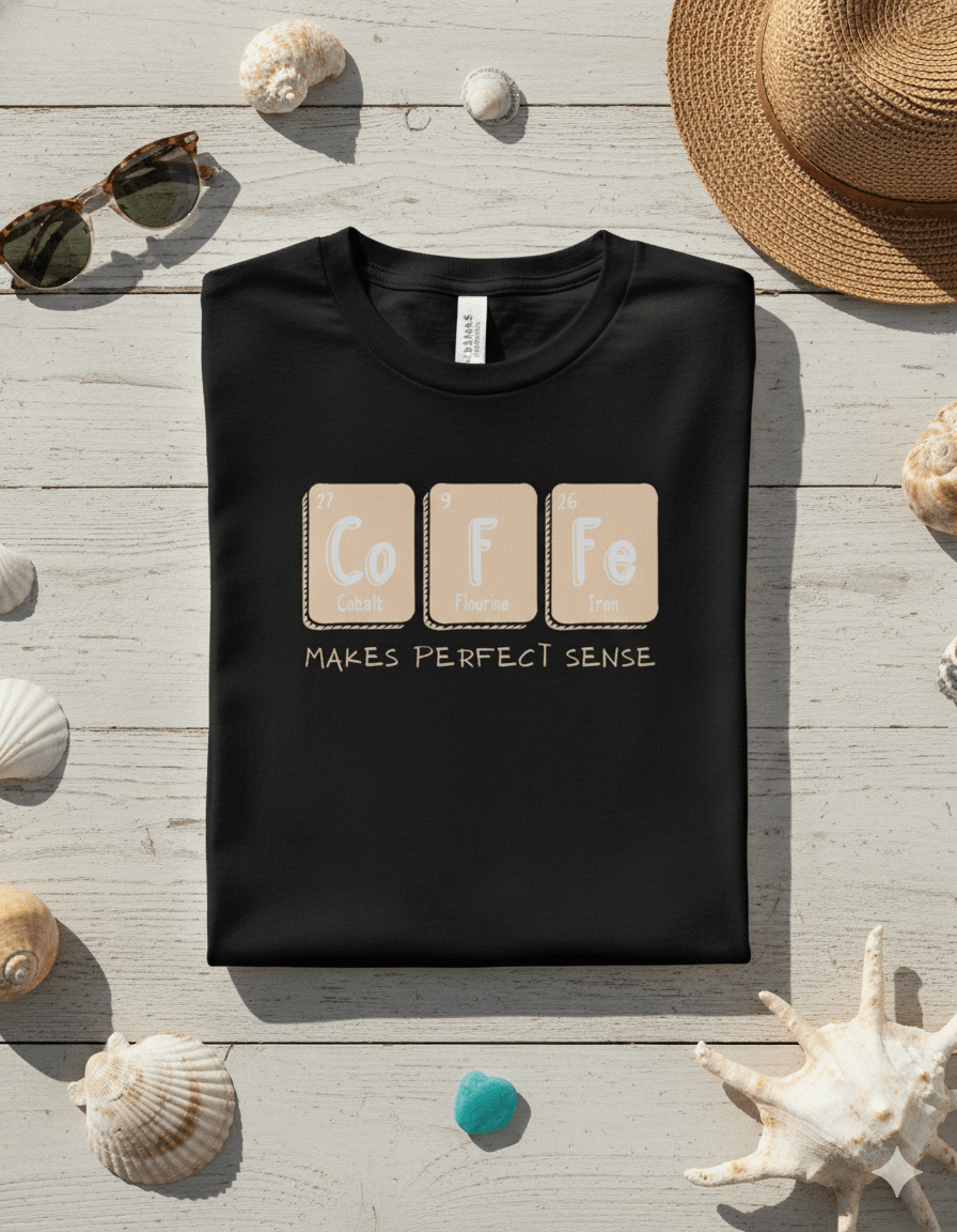 COFFEE Chemistry – Supima Cotton Men's T-Shirt - versevogue